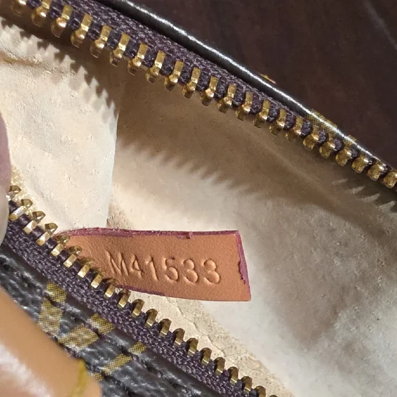 Louis Vuitton Mini Speedy Brown and Tan Monogram Satchel 1990s Excellent - Picture 14 of 15